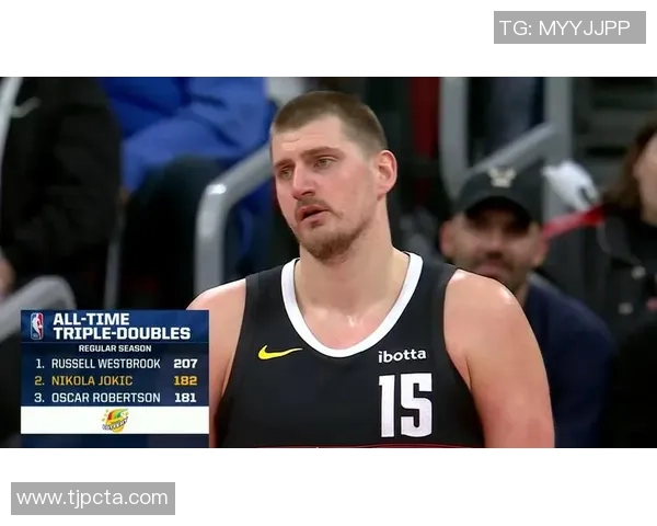 约基奇生涯三双达181次追平大O并列历史第二位 约基奇生涯三双达181次追平大O并列历史第二位